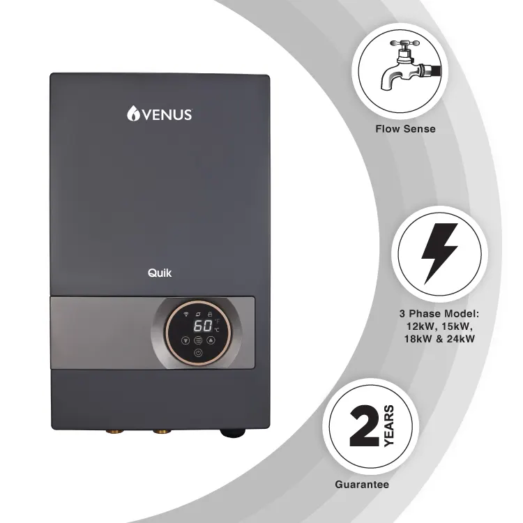 Venus Quik 15000 W tankless water heater Q153 Standard - image 3