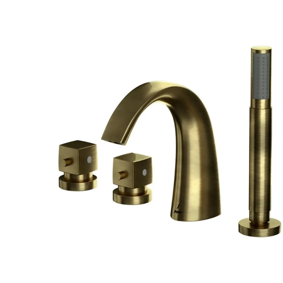 Jaquar 2 way thermostatic bath tub filler normal flow ARC-ABR-87677 Antique Bronze - image 1