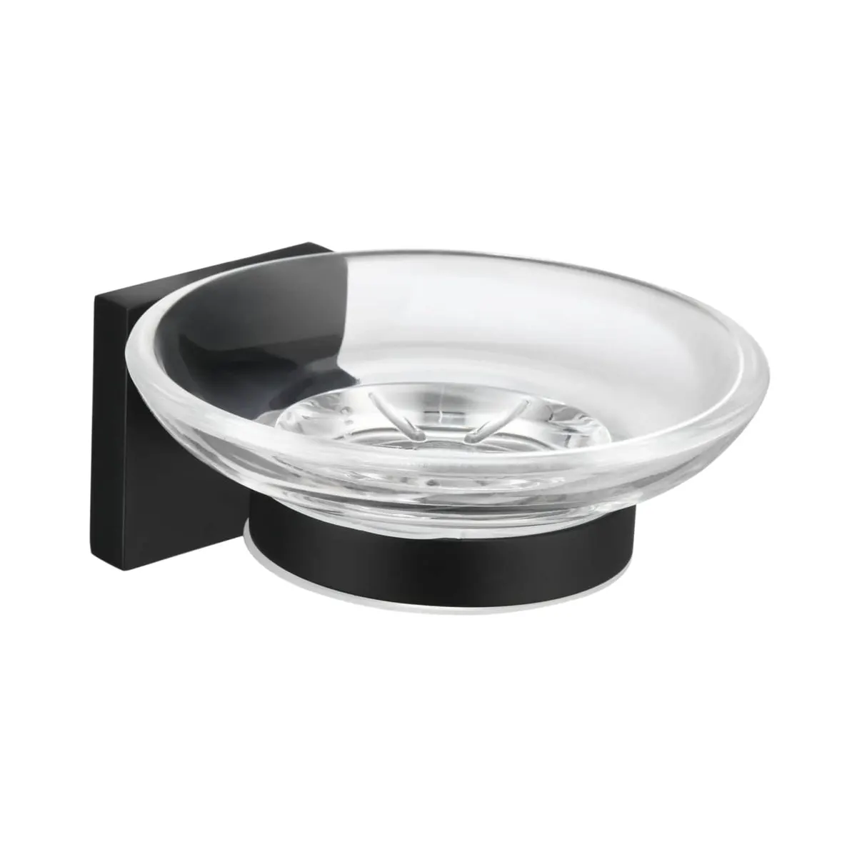 Parryware soap dish holder Sigma series T59037C T59037C Matt Black - image 1