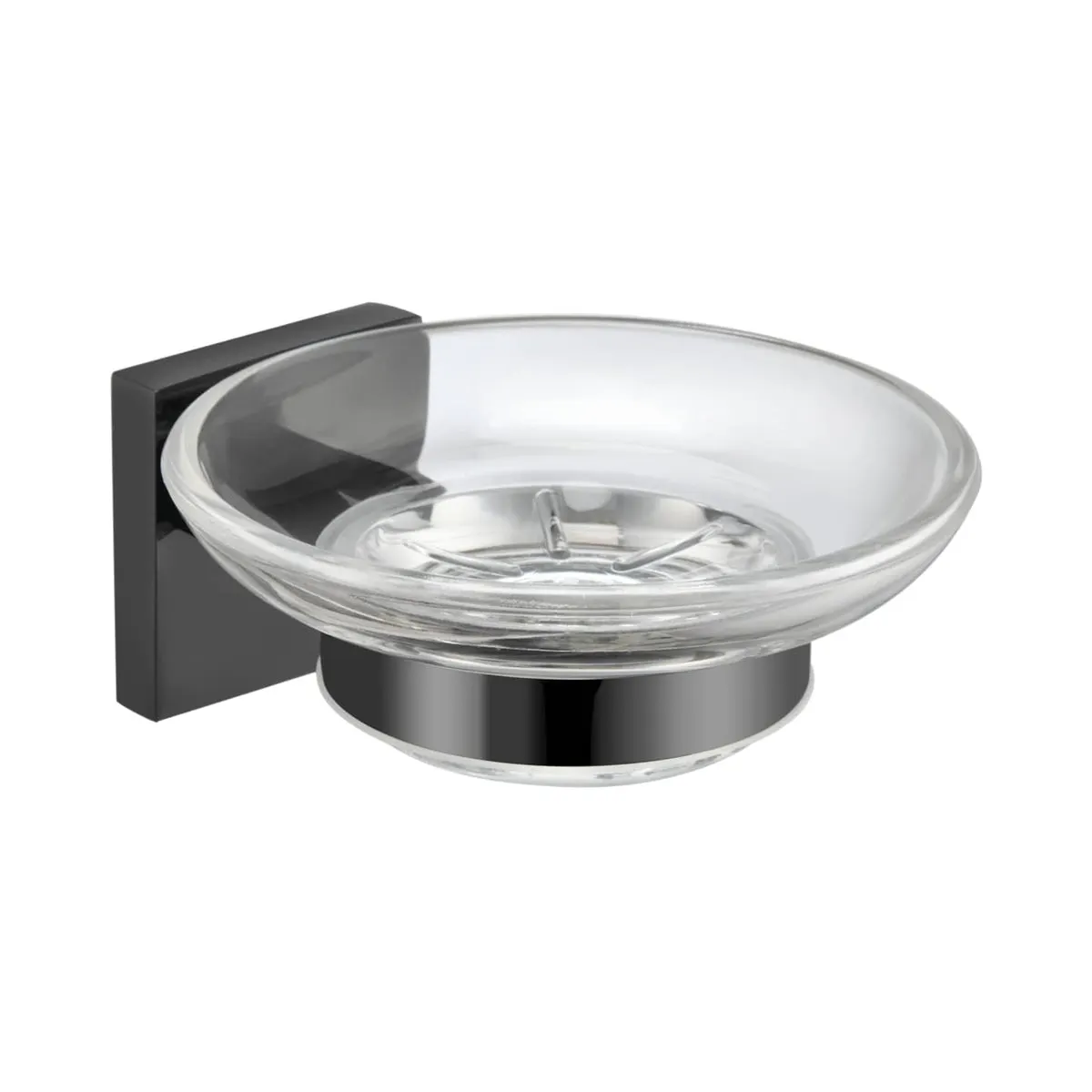 Parryware soap dish holder Sigma series T5903A5 T5903A5 Shiny Black - image 1