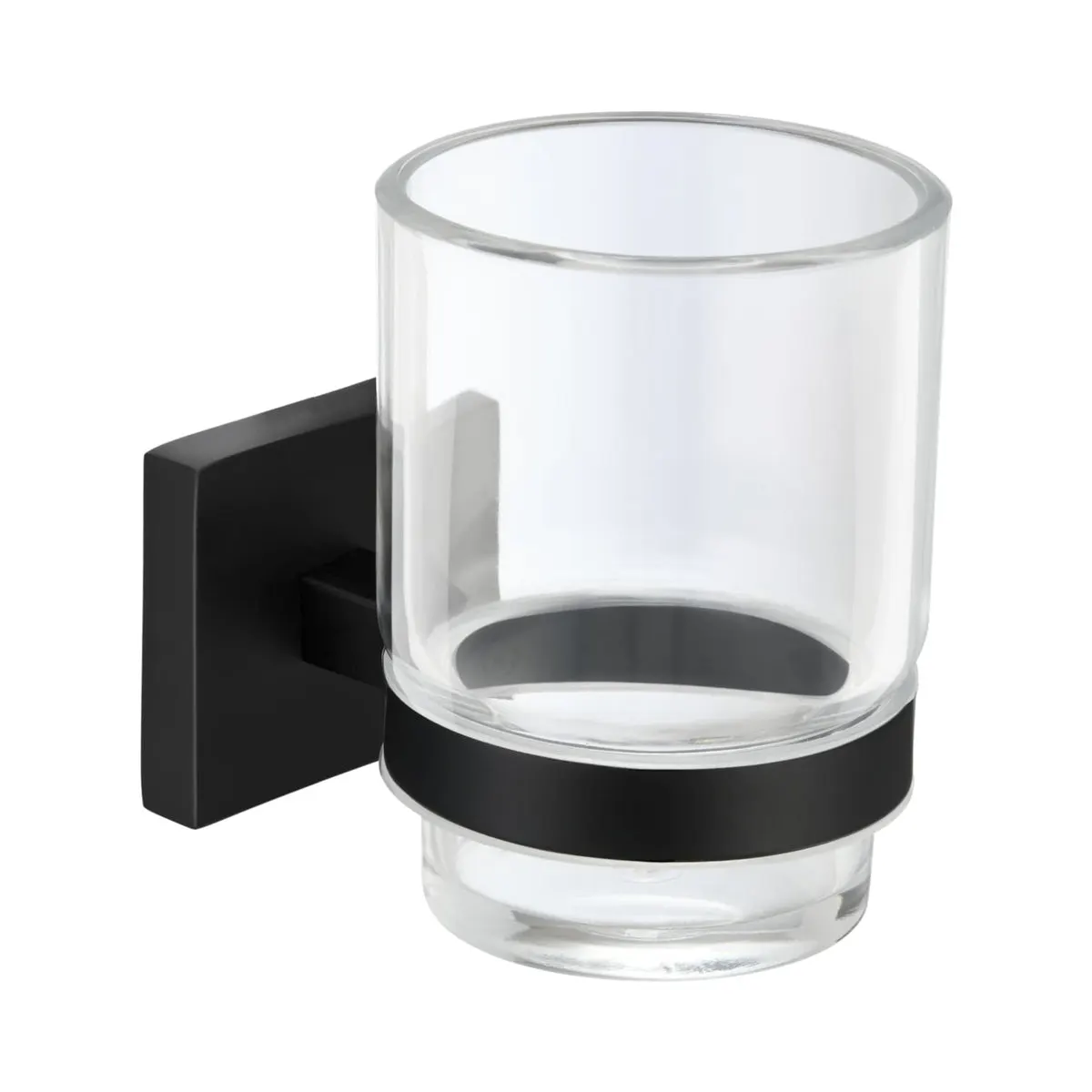 Parryware tumbler holder Sigma series T59047C T59047C Matt Black - image 1
