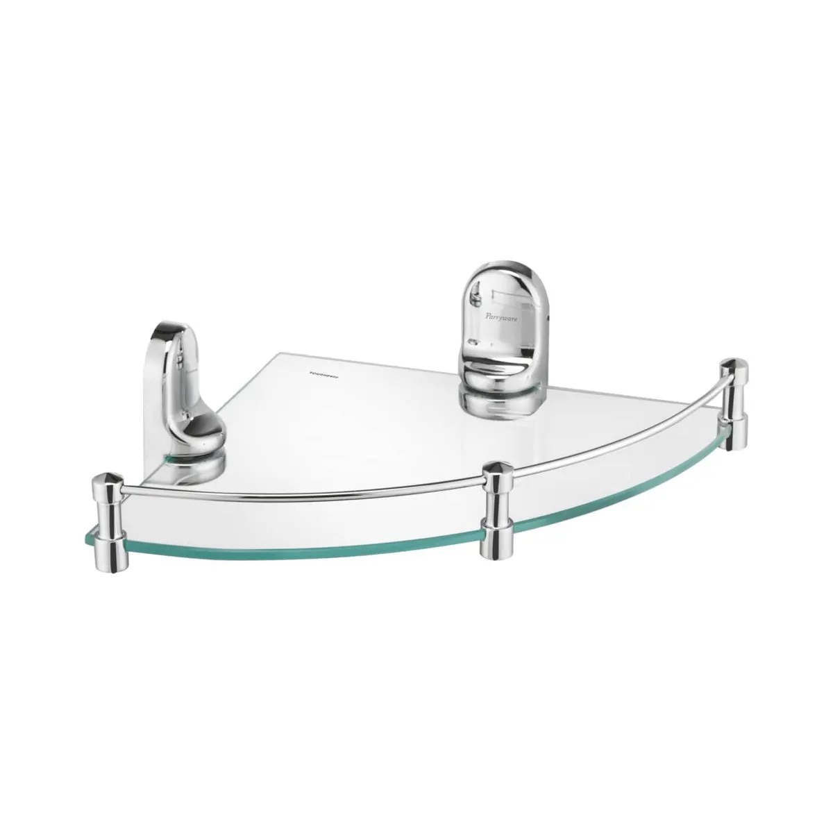 Parryware glass shelf Comfort series T6910A1 T6910A1 Chrome - image 1