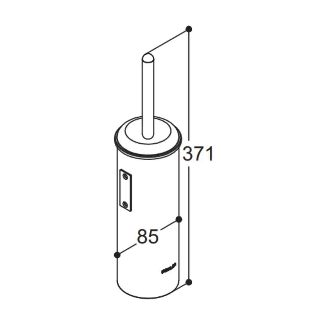Kohler tumbler holder Complementary series 17530T-ST 17530T-ST Stainless Steel - image 2