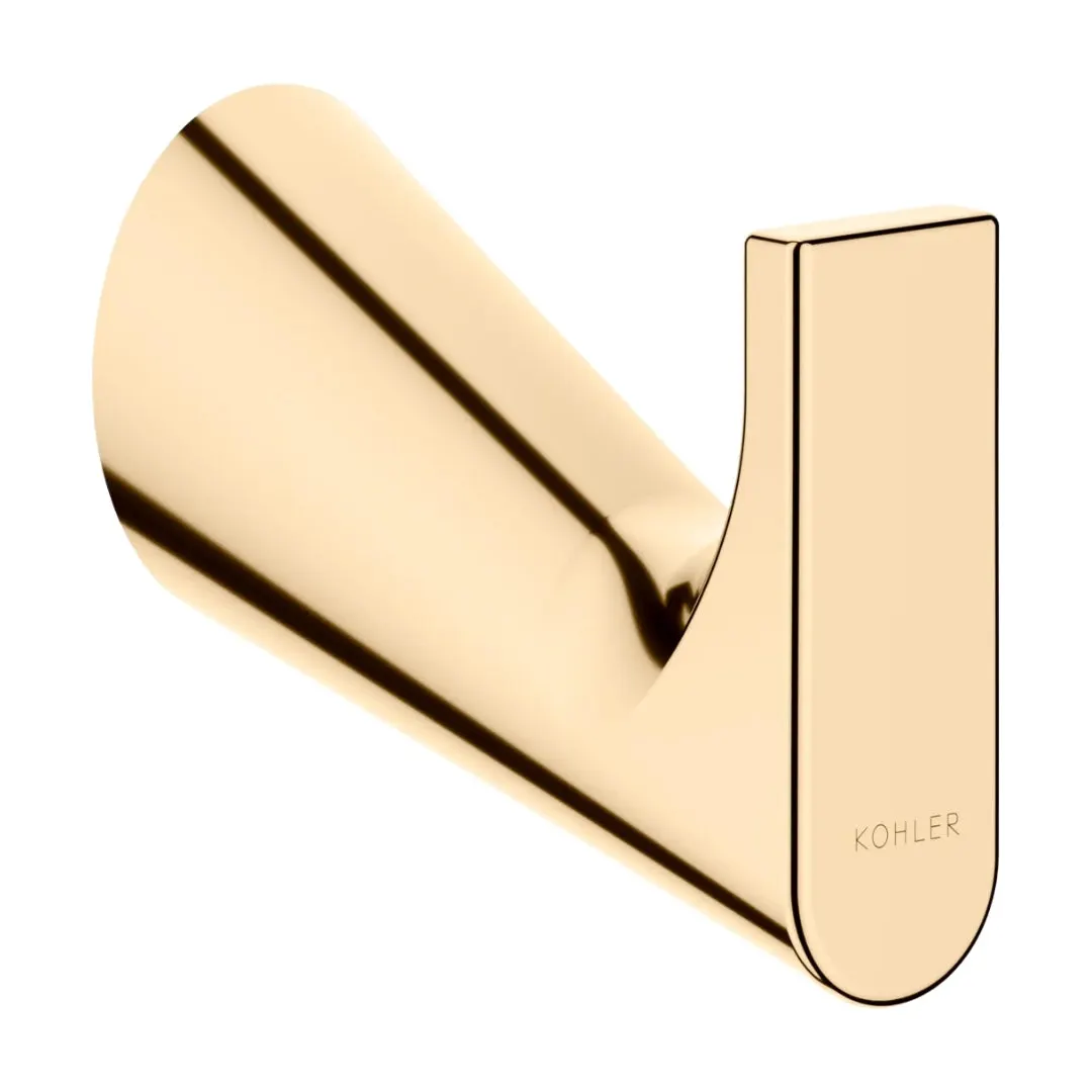 Kohler robe hook Accent series 25349IN-AF 25349IN-AF French Gold - image 1