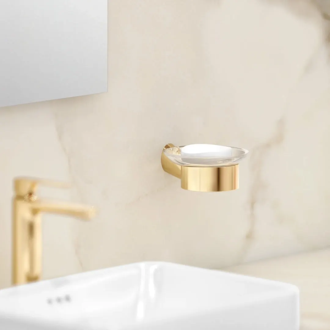 Kohler soap dish holder Accent series 25429IN-AF 25429IN-AF French Gold - image 2