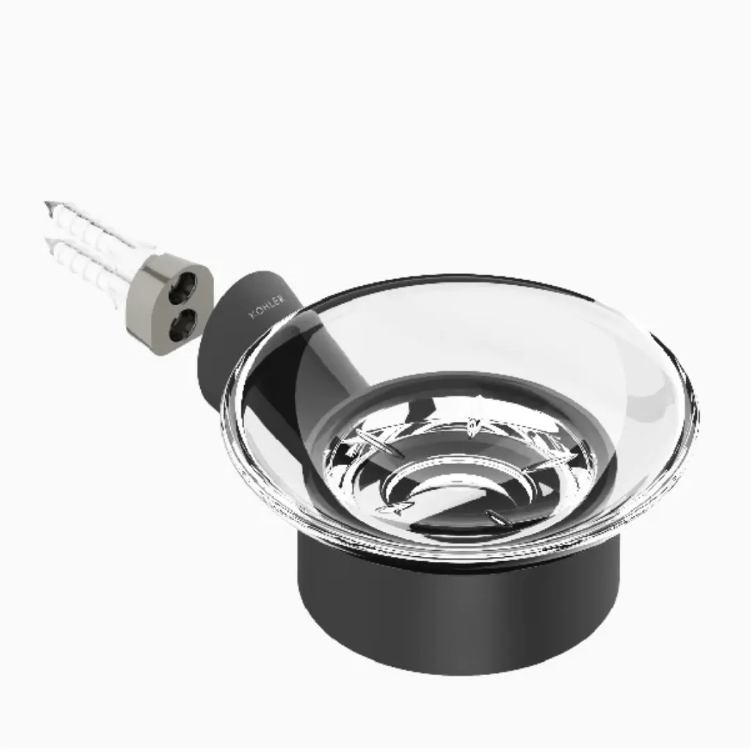 Kohler soap dish holder Accent series 25429IN-BL 25429IN-BL Matte Black - image 4