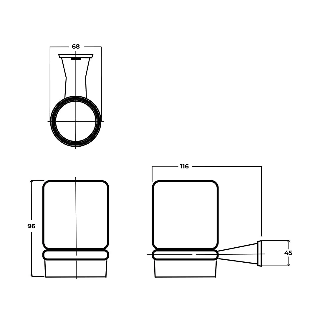 Kohler tumbler holder Complementary series 5637IN-CP 5637IN-CP Chrome - image 2