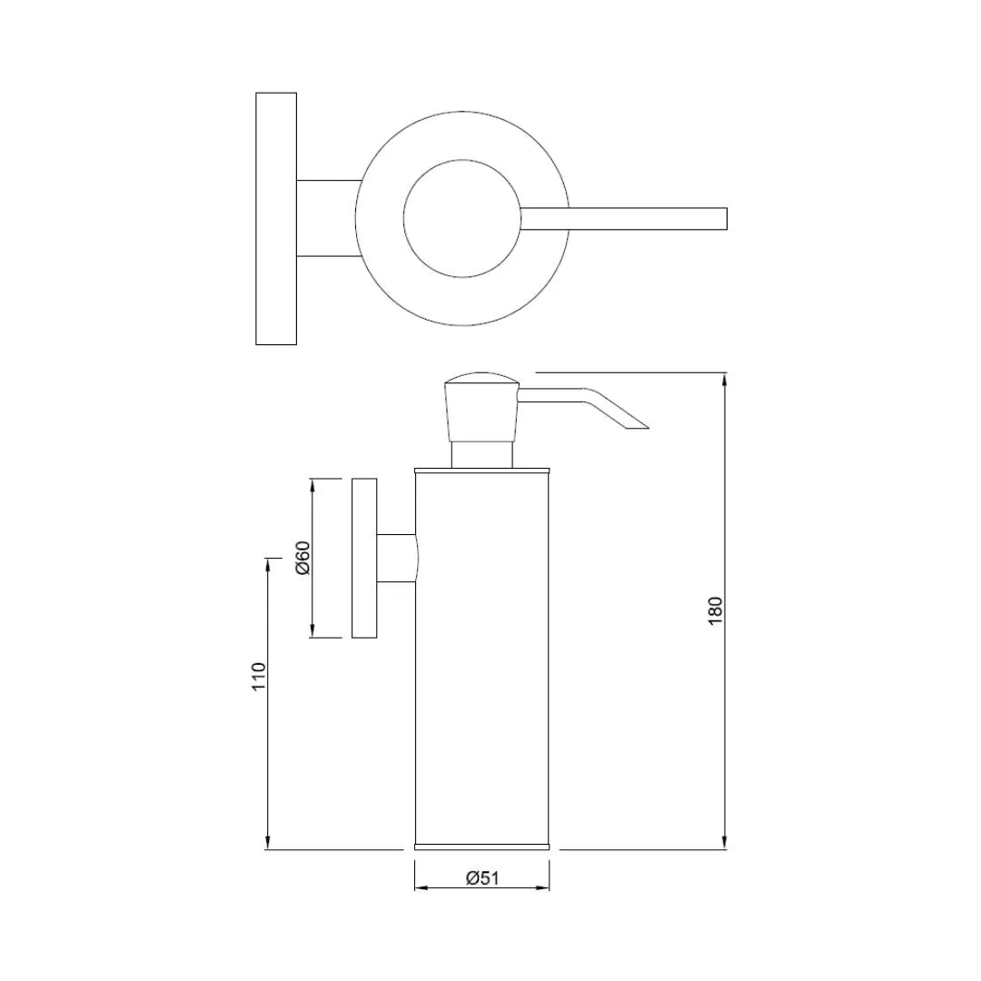 Jaquar soap Dispenser Continental series ACN-CHR-1137N Chrome - image 2
