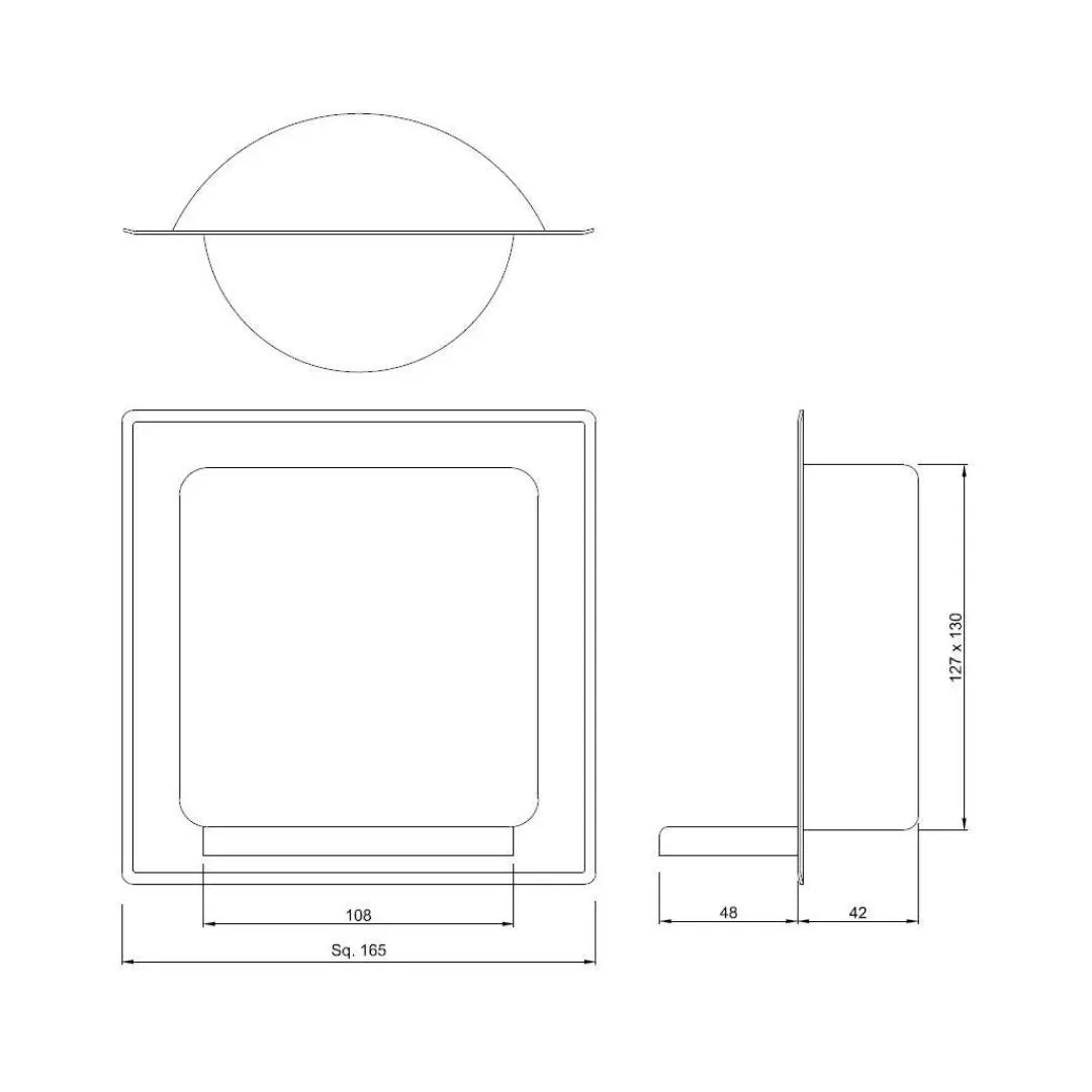 Jaquar soap dish holder Hotelier series AHS-CHR-1531 Chrome - image 2
