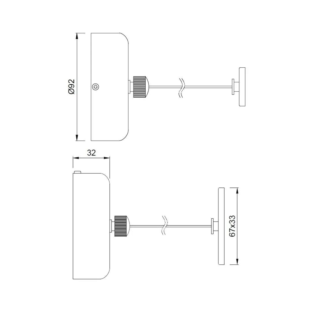 Jaquar clothes liner Hotelier series AHS-CHR-1565 Chrome - image 3