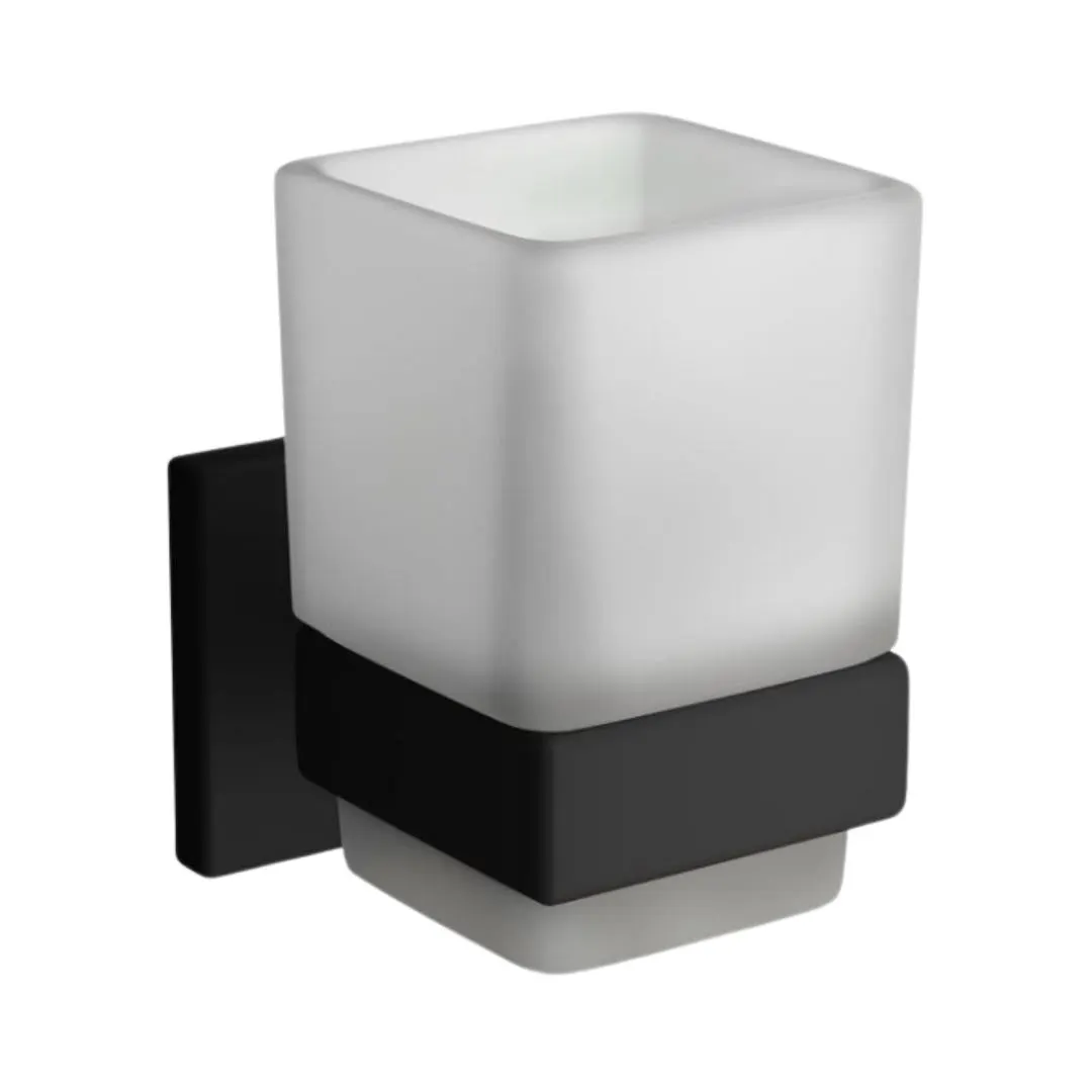Jaquar tumbler holder Kubix Prime series AKP-BLM-35741P Black Matt - image 1
