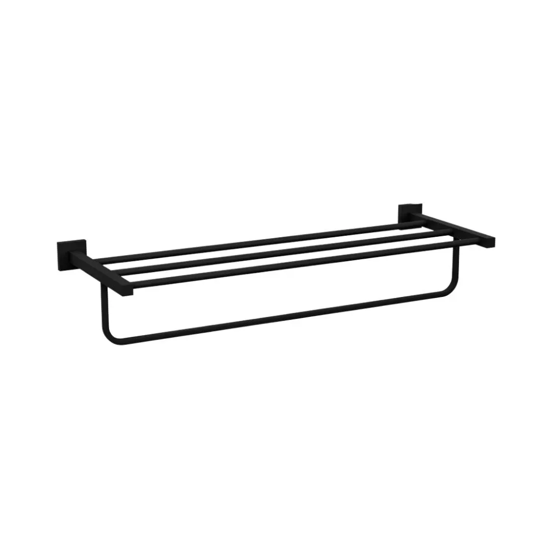 Jaquar towel rack Kubix Prime series AKP-BLM-35781PS Black Matt - image 1