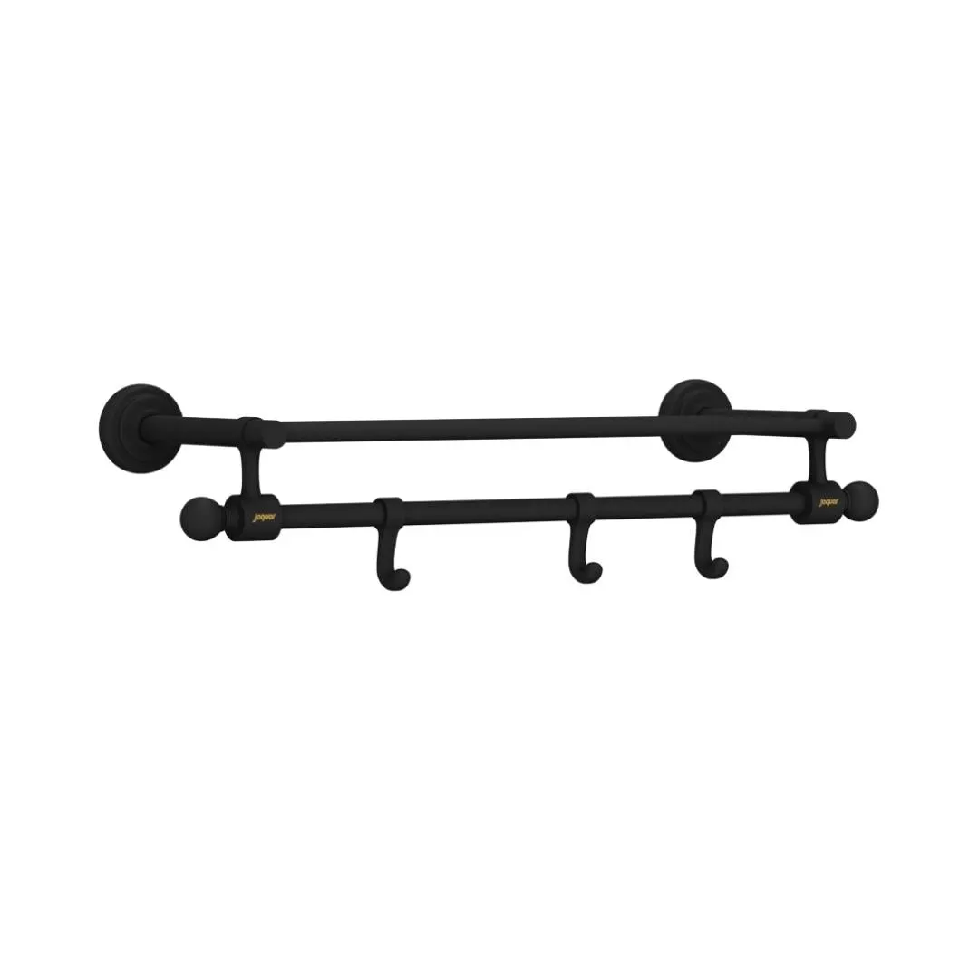 Jaquar towel Rack Queens series AQN-BLM-7781 Black Matt - image 1