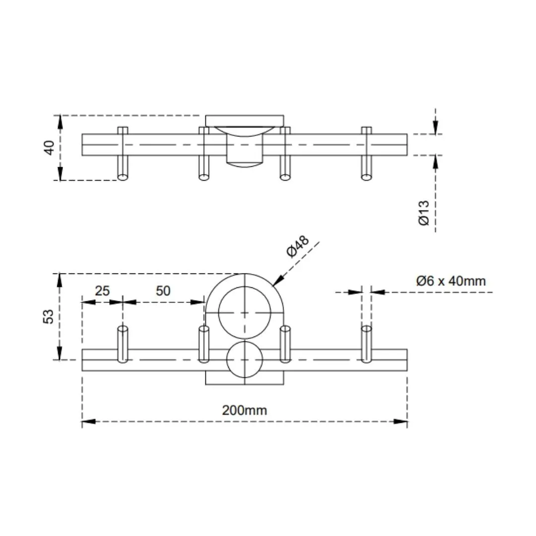 Cera robe hook Ormond Range series F5003112CH F5003112CH Chrome - image 2