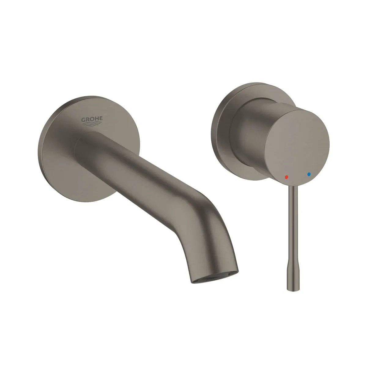 Grohe wall mounted basin mixer essence 19408AL1 19408AL1 Brushed Hard Graphite - image 1