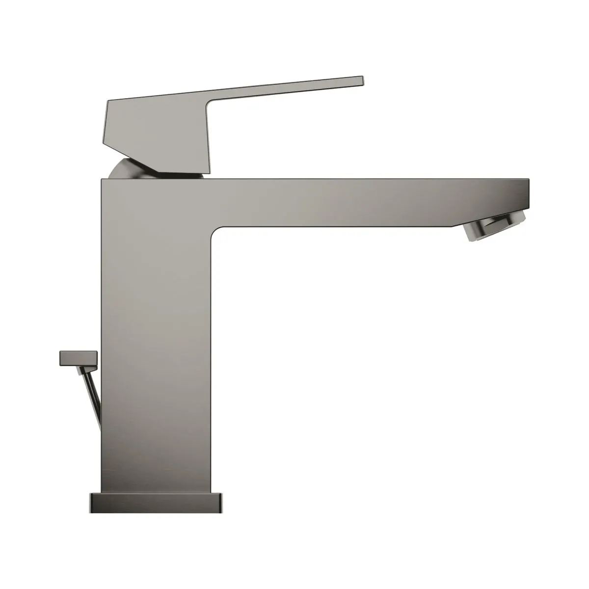 Grohe table mounted regular basin mixer eurocube 23445ALC 23445ALC Brushed Hard Graphite - image 3