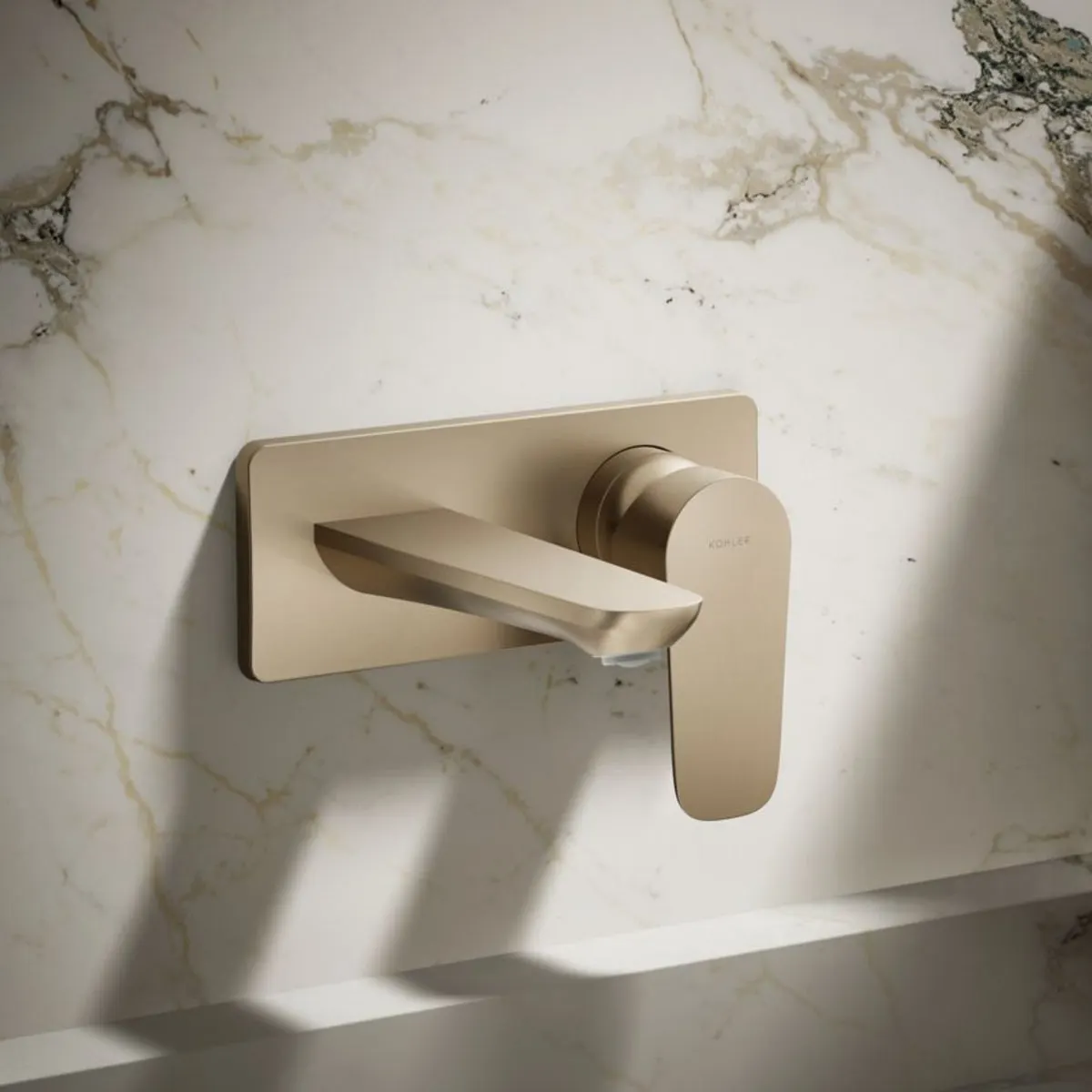 Kohler wall mounted basin mixer aleo K-21969IN-4ND-BV 21969IN-4ND-BV Brushed Bronze - image 4