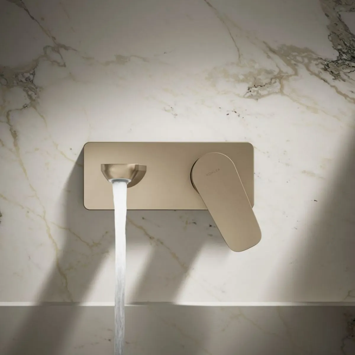 Kohler wall mounted basin mixer aleo K-21969IN-4ND-BV 21969IN-4ND-BV Brushed Bronze - image 5