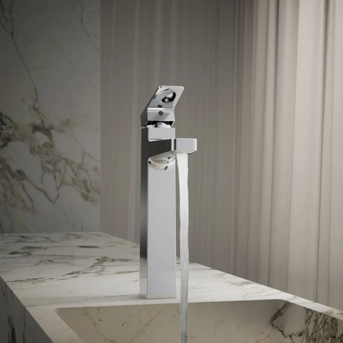 Kohler table mounted tall boy basin mixer hone K-22535IN-4AND-CP 22535IN-4AND-CP Chrome - image 8