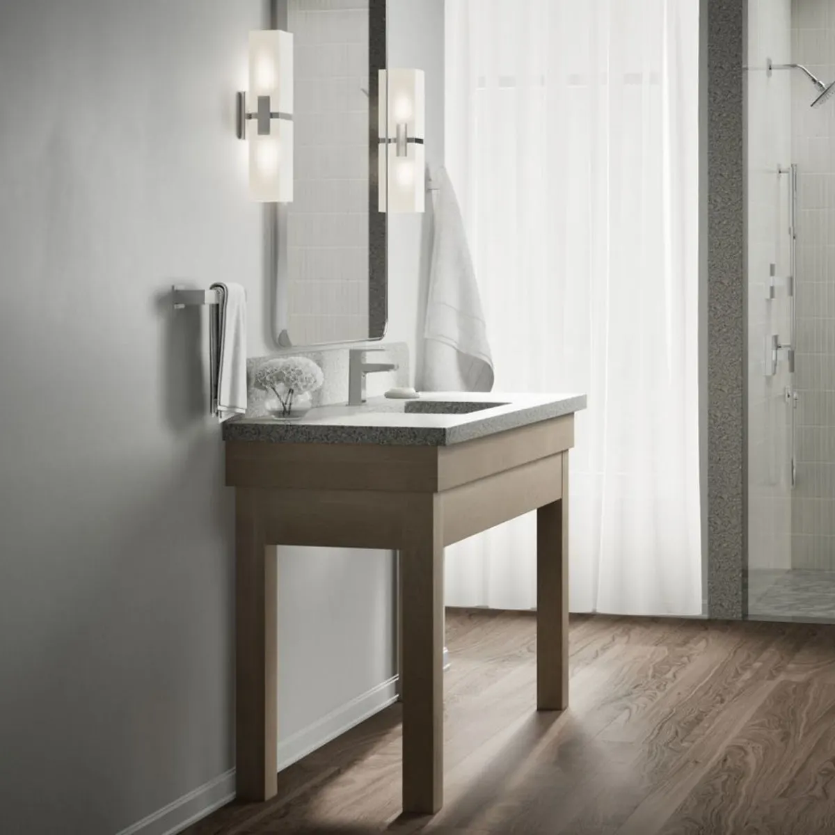 Kohler table mounted regular basin tap hone K-22538IN-4A-CP 22538IN-4A-CP Chrome - image 6