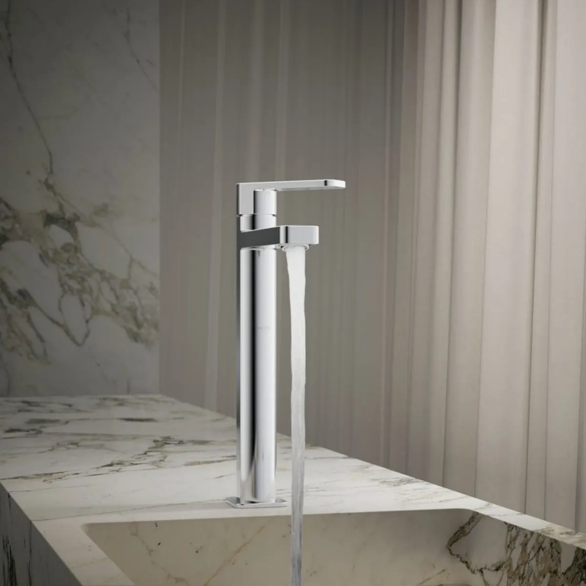 Kohler table mounted tall boy basin tap parallel K-23483IN-4-CP 23483IN-4-CP Chrome - image 5