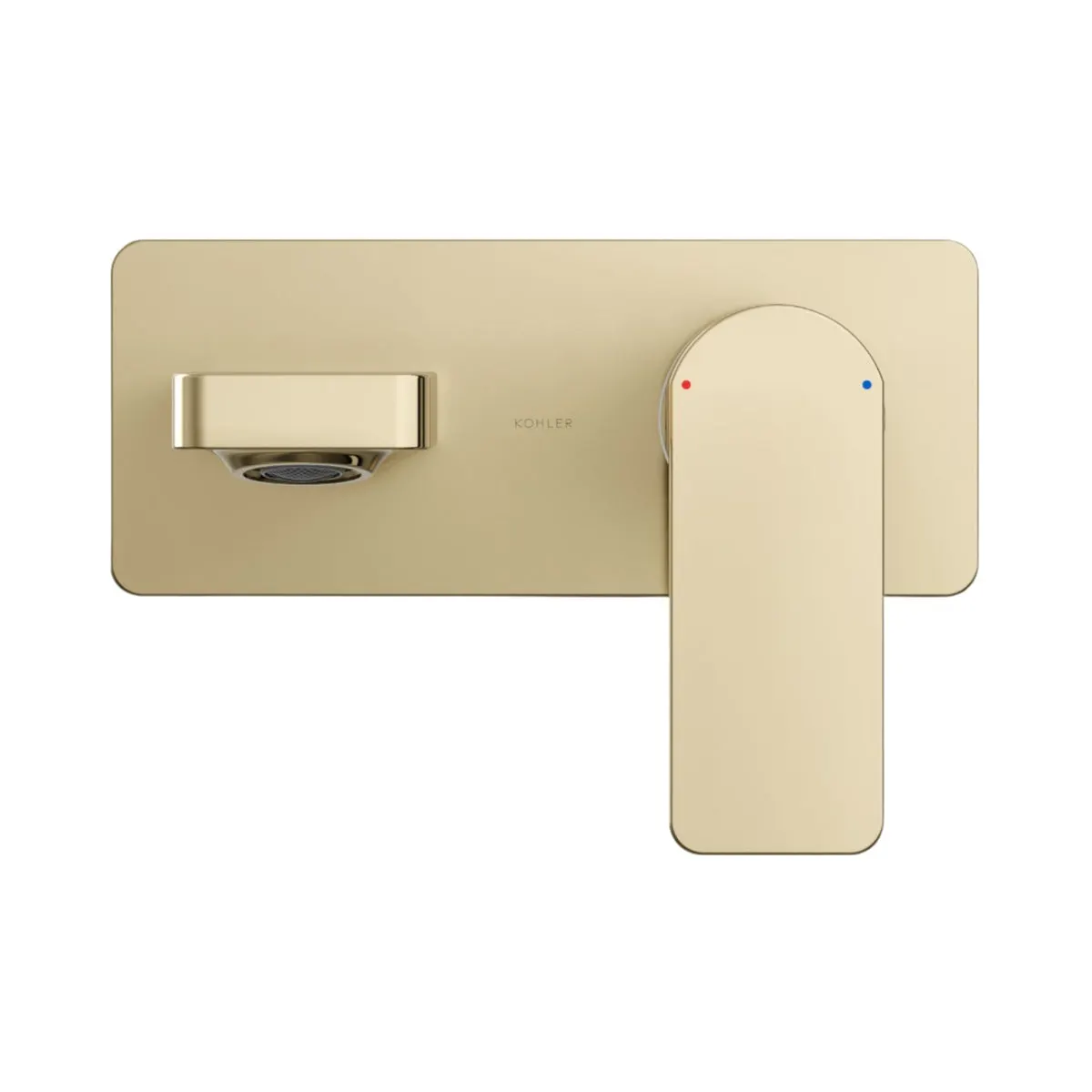 Kohler wall mounted basin mixer parallel K-23486IN-4ND-AF 23486IN-4ND-AF French Gold - image 2