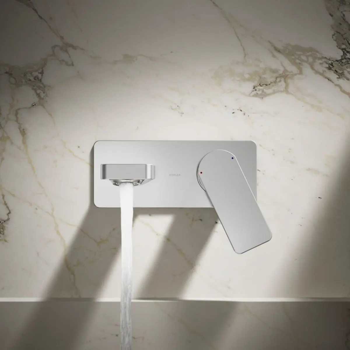 Kohler wall mounted basin mixer parallel K-23486IN-4ND-CP 23486IN-4ND-CP Chrome - image 4