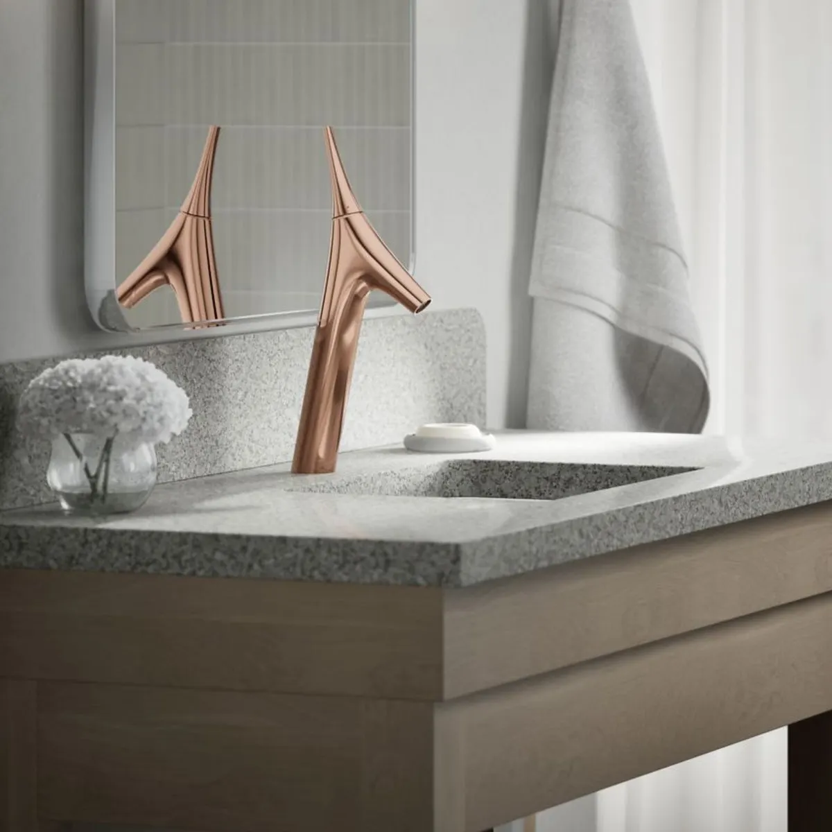 Kohler table mounted tall boy basin mixer vive K-23967IN-4ND-RGD 23967IN-4ND-RGD Rose Gold - image 7