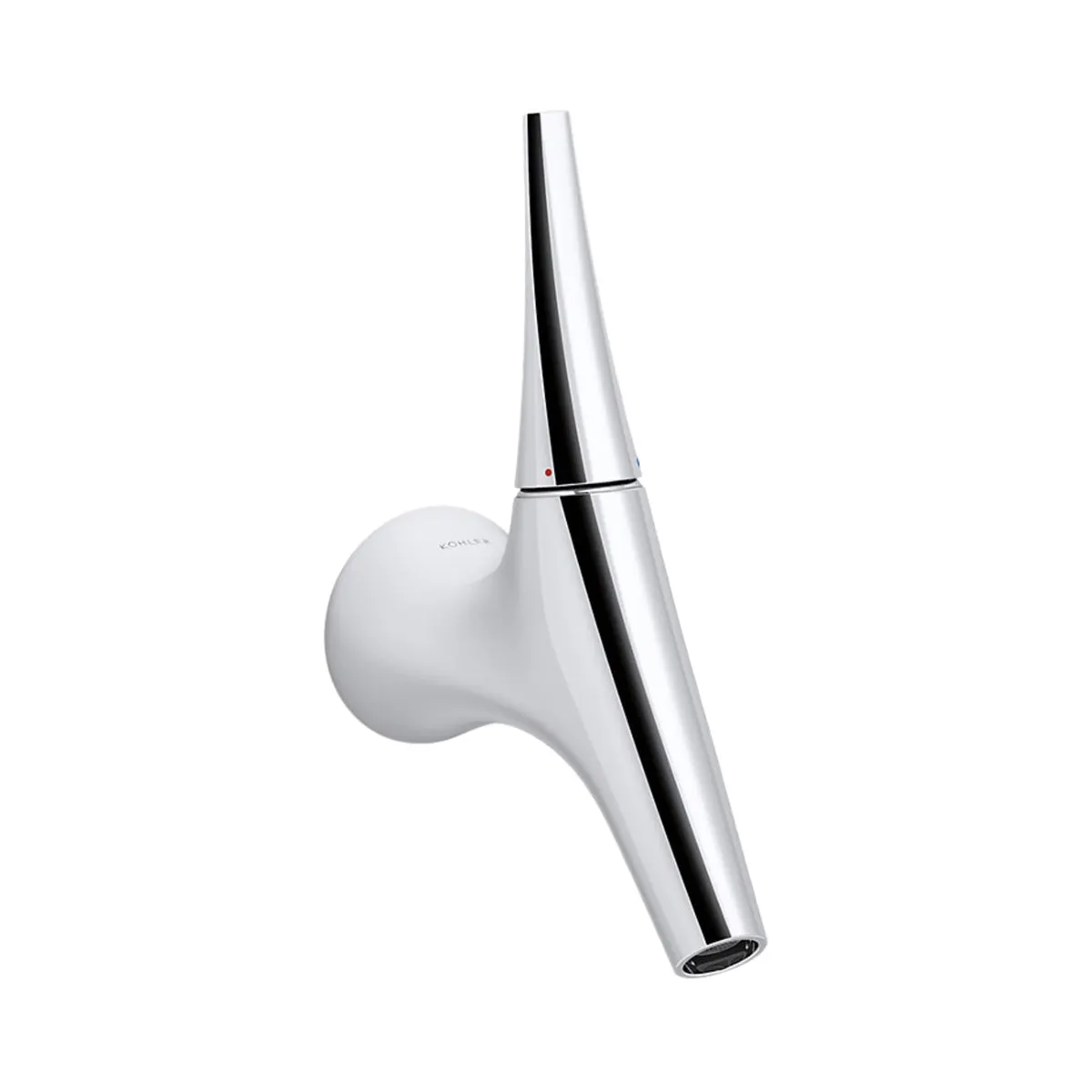 Kohler wall mounted basin mixer vive K-23975IN-4ND-CP 23975IN-4ND-CP Chrome - image 1