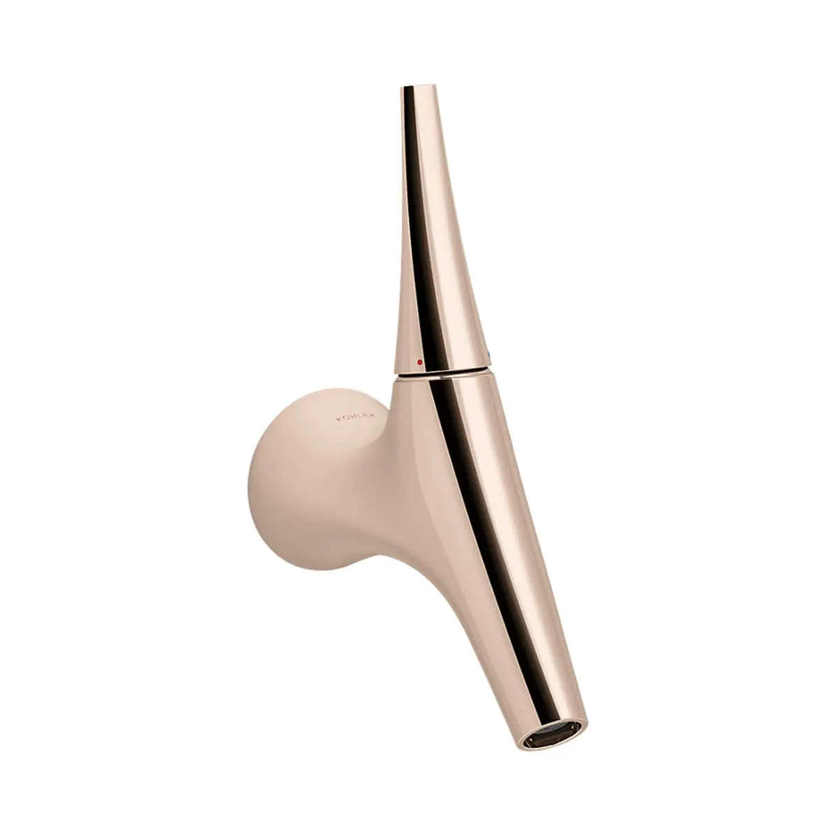 Kohler wall mounted basin mixer vive K-23975IN-4ND-RGD 23975IN-4ND-RGD Rose Gold - image 1