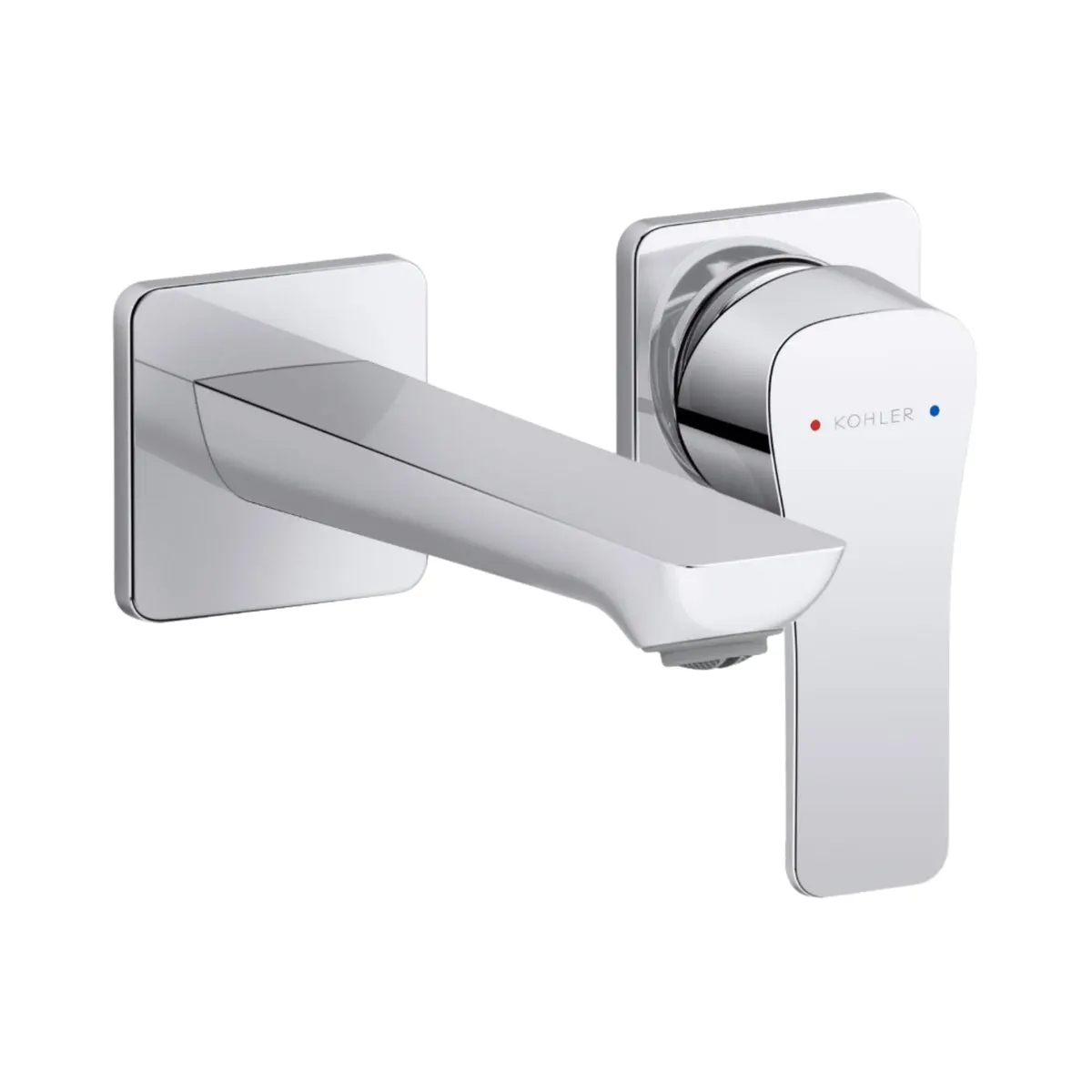 Kohler wall mounted basin mixer fore tri K-27481IN-4ND-CP 27481IN-4ND-CP Chrome - image 1