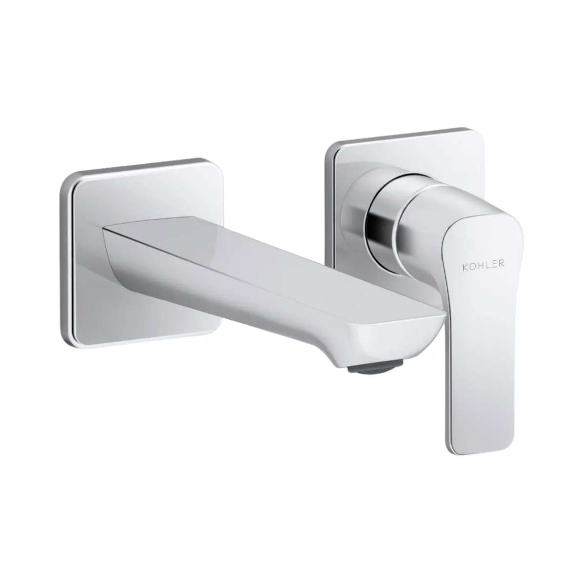 Kohler wall mounted basin mixer fore tri K-27487IN-4ND-CP 27487IN-4ND-CP Chrome - image 1