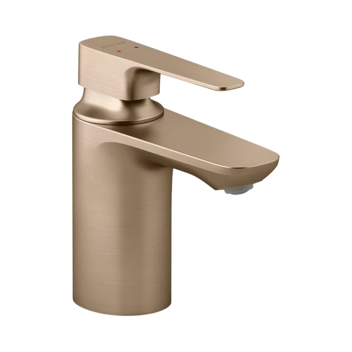 Kohler table mounted regular basin mixer aleo plus K-72312IN-4ND-BV 72312IN-4ND-BV Brushed Bronze - image 1