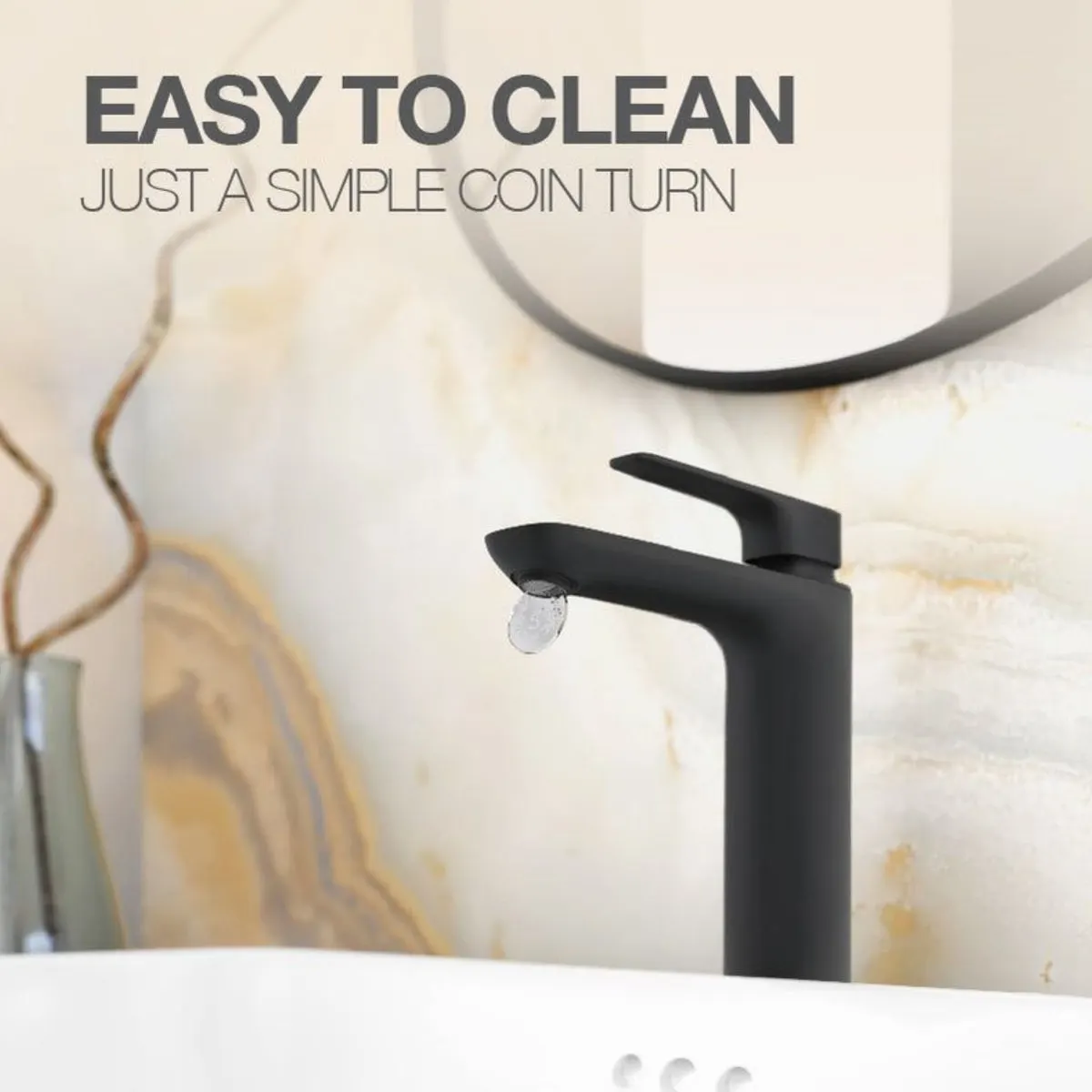Kohler table mounted tall boy basin mixer aleo plus K-72337IN-4ND-BL 72337IN-4ND-BL Matte Black - image 2