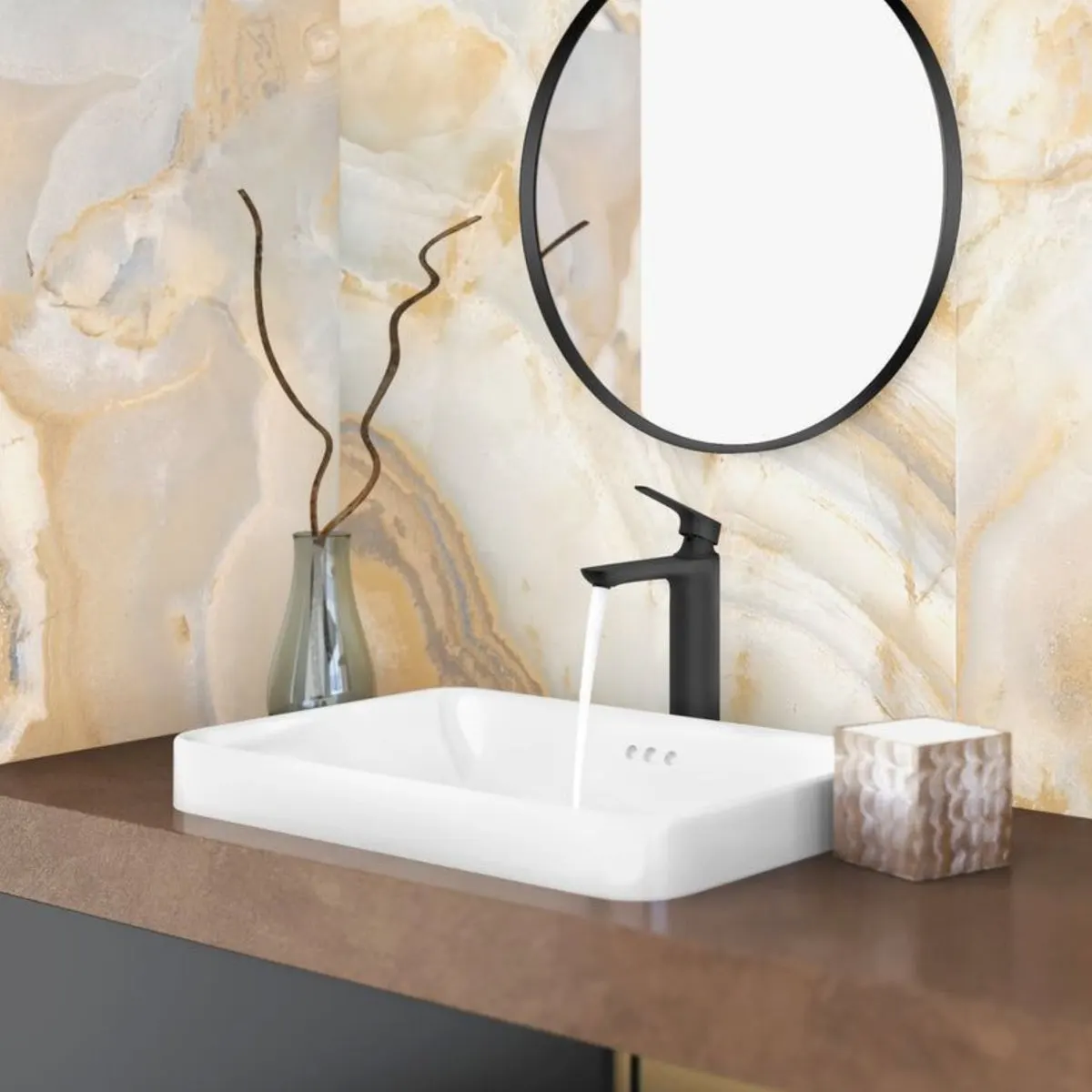 Kohler table mounted tall boy basin mixer aleo plus K-72337IN-4ND-BL 72337IN-4ND-BL Matte Black - image 5