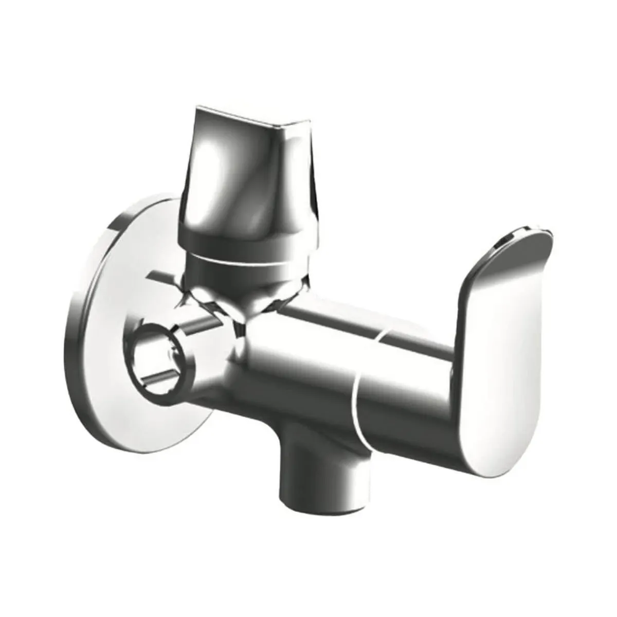 Parryware basin area 2 way angle valve alpha G271YA1 G271YA1 Chrome - image 1