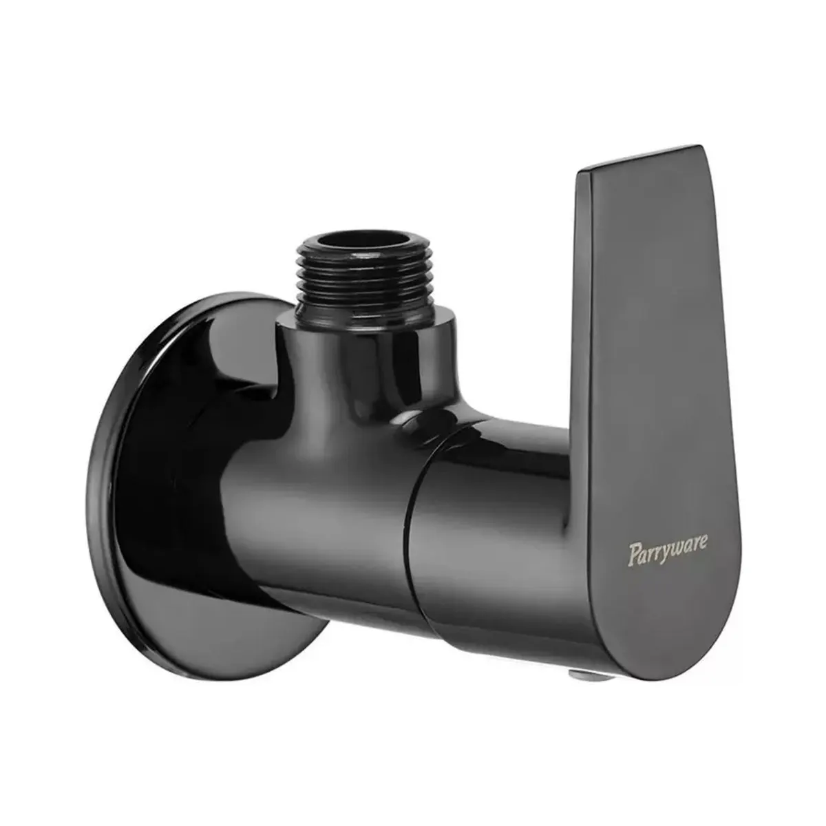 Parryware basin area angle valve G58077C G58077C Matt Black - image 1