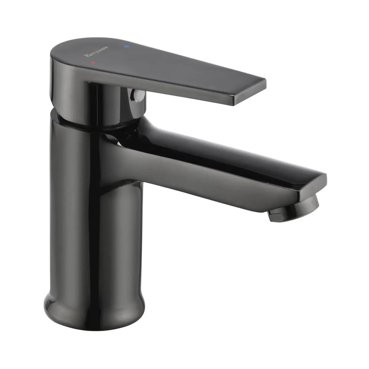 Parryware table mounted regular basin mixer praseo G5814A5 G5814A5 Shiny Black - image 1