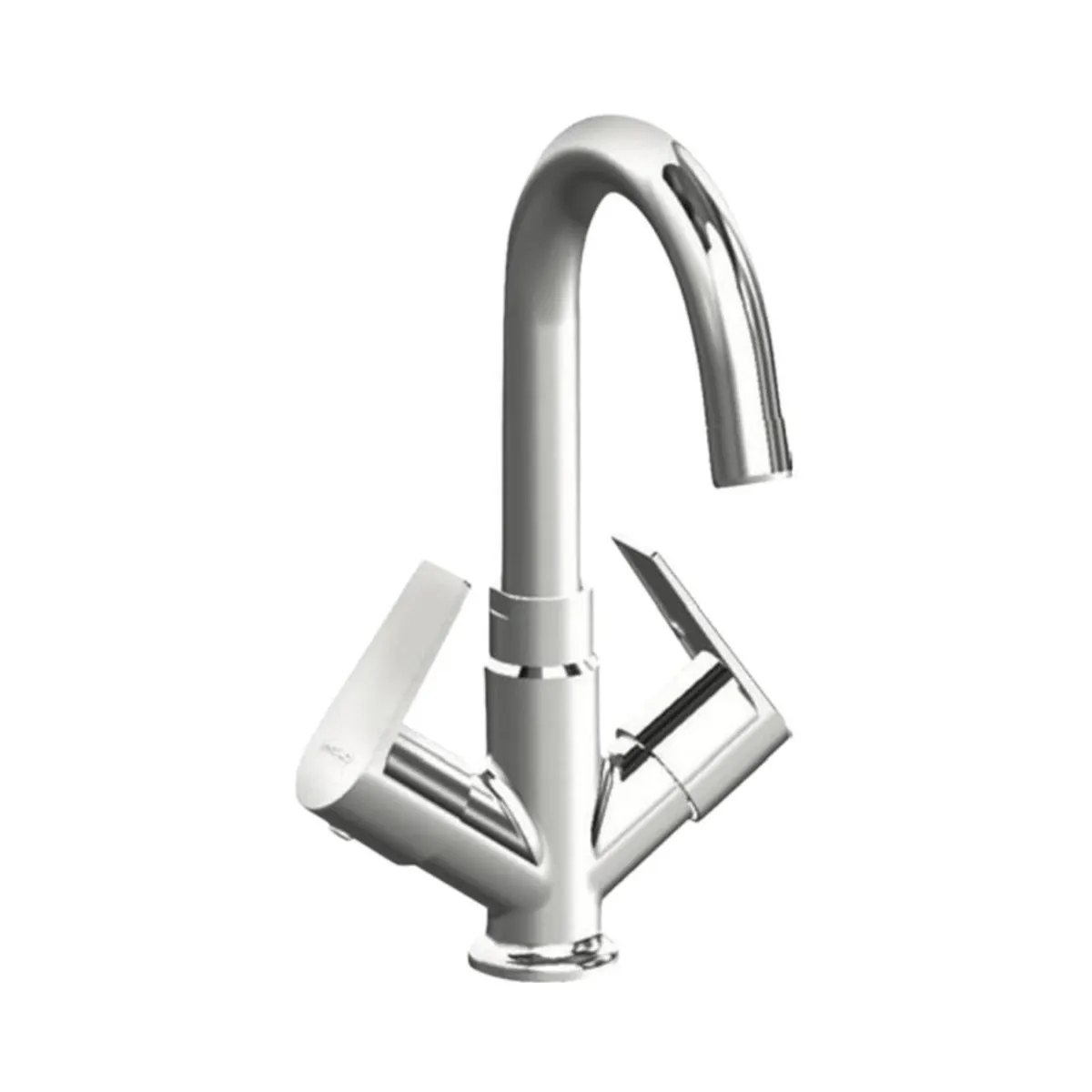 Parryware table mounted regular basin mixer praseo G5815A1 G5815A1 Chrome - image 1