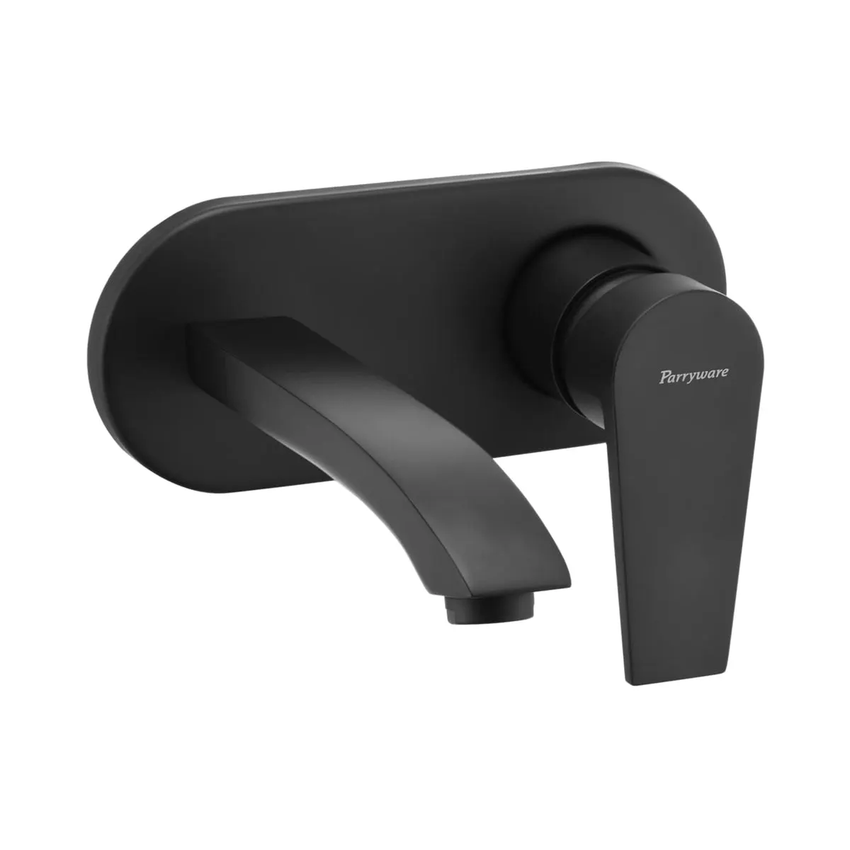 Parryware wall mounted basin mixer praseo G58767C G58767C Matt Black - image 1