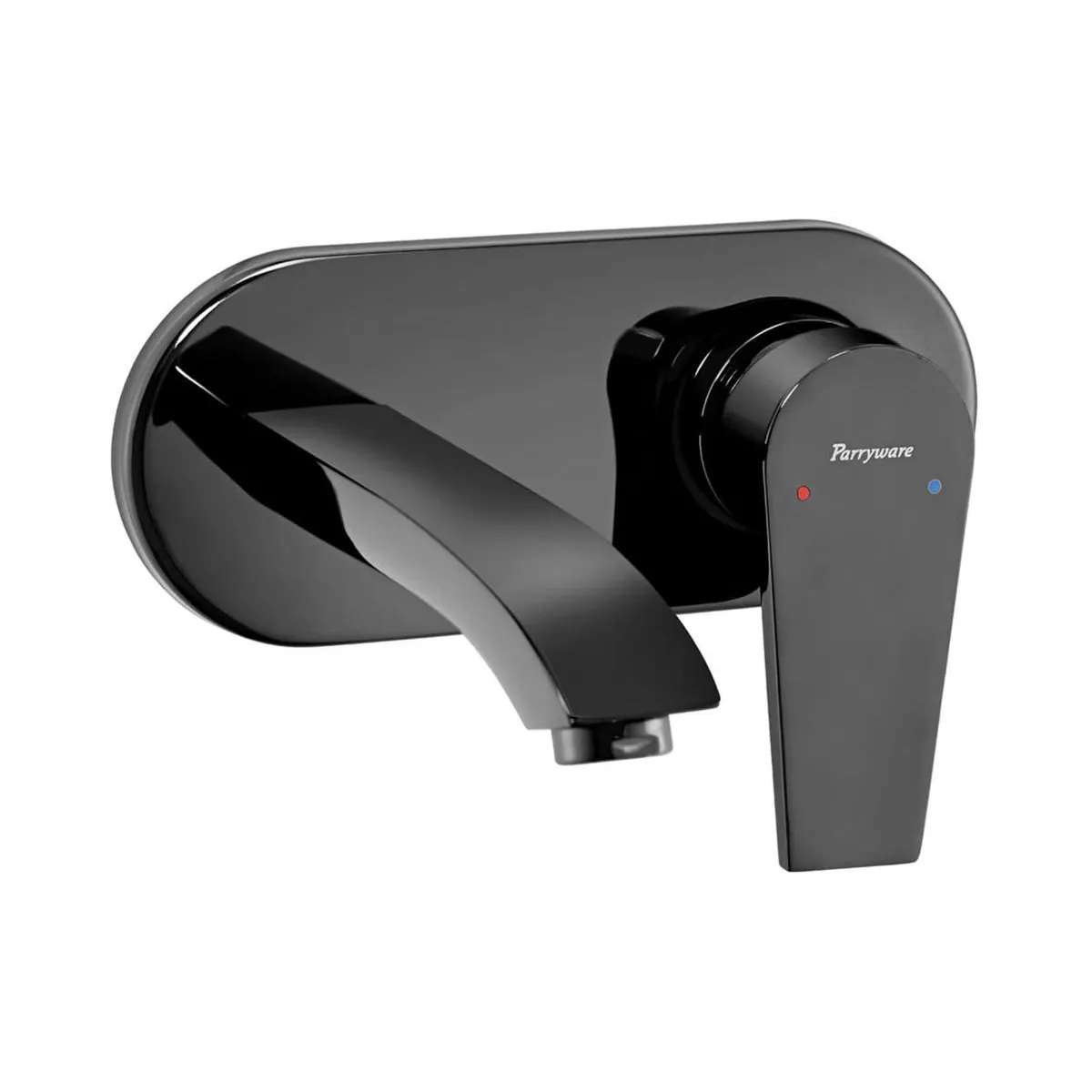 Parryware wall mounted basin mixer praseo G5876A5 G5876A5 Shiny Black - image 1