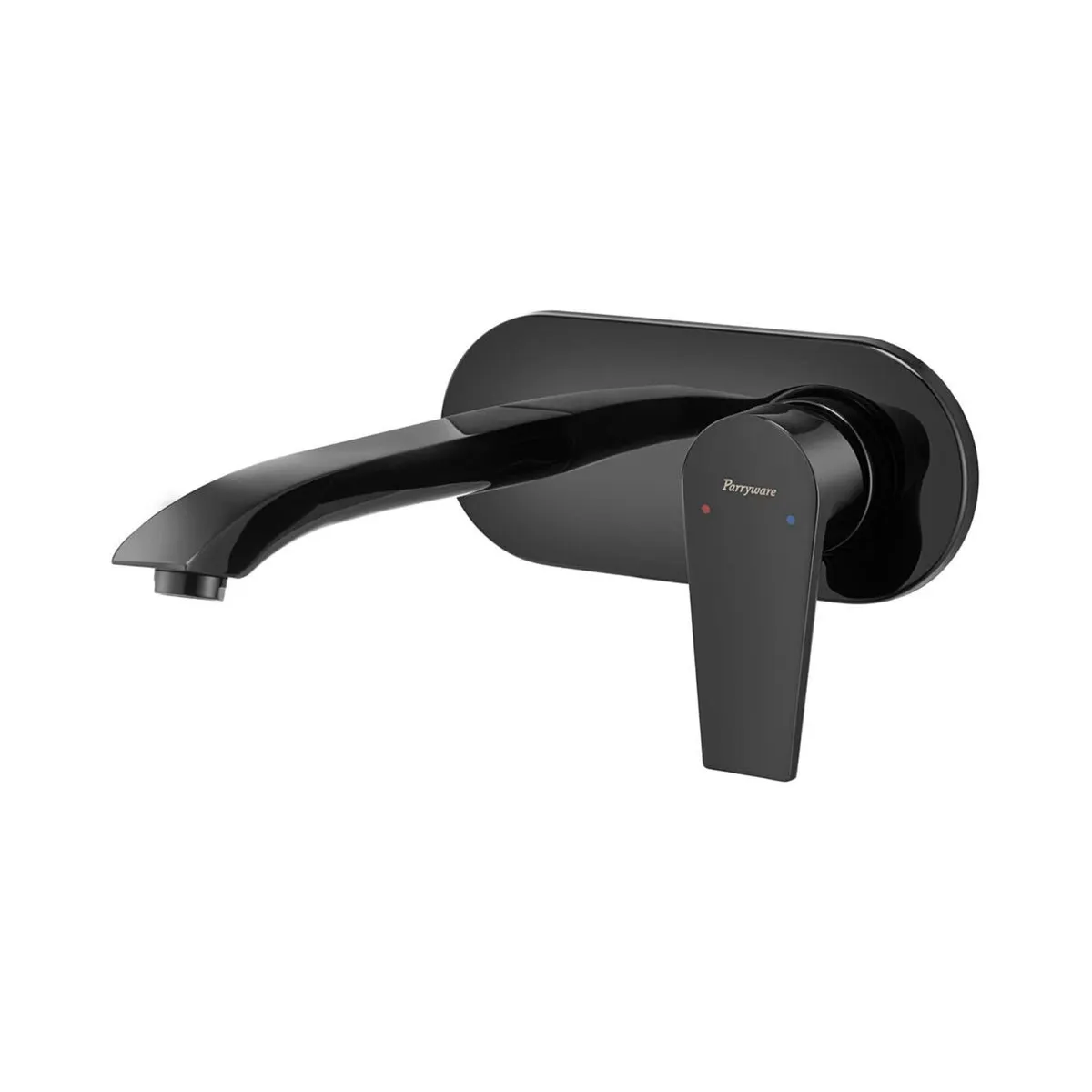 Parryware wall mounted basin mixer praseo G5876A5 G5876A5 Shiny Black - image 2