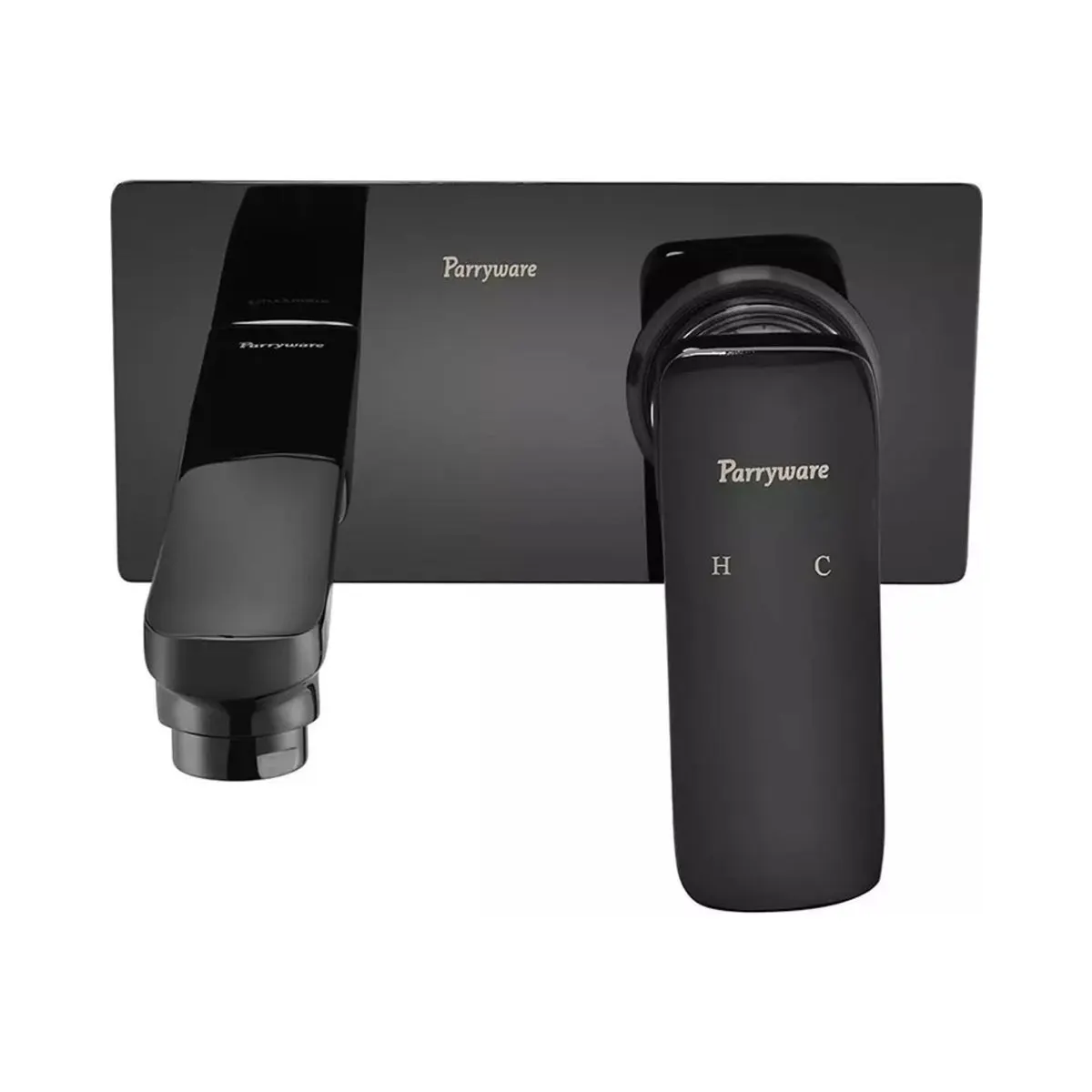 Parryware wall mounted basin mixer T23767C T23767C Matt Black - image 3