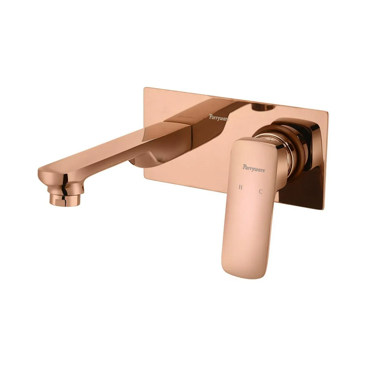 Parryware wall mounted basin mixer quattro T2376A4 T2376A4 Rose Gold - image 2