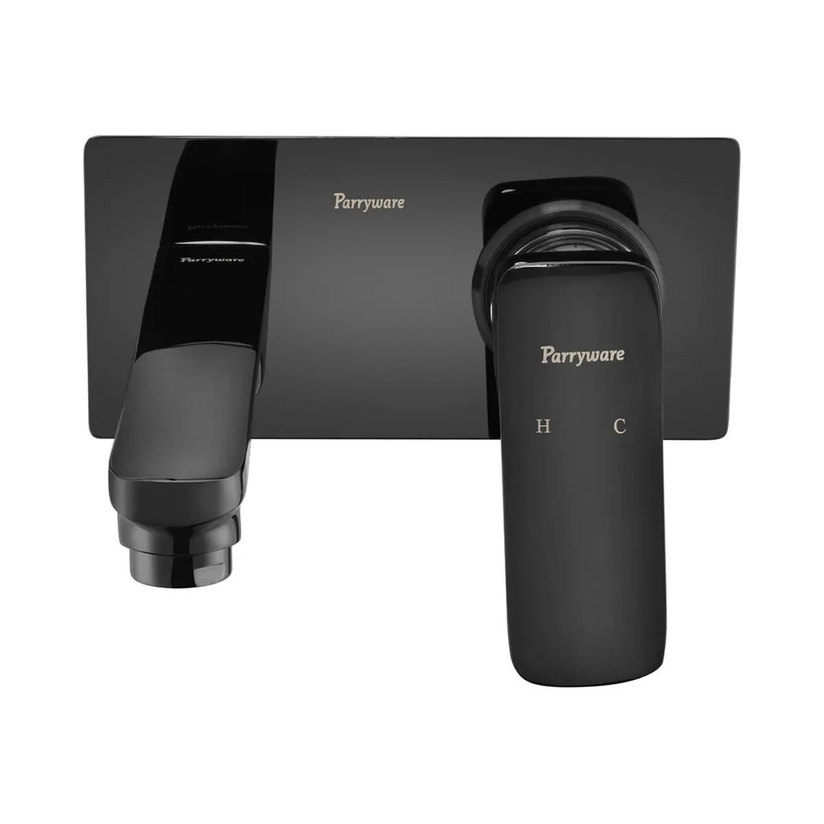 Parryware wall mounted basin mixer quattro T2376A5 T2376A5 Shiny Black - image 3