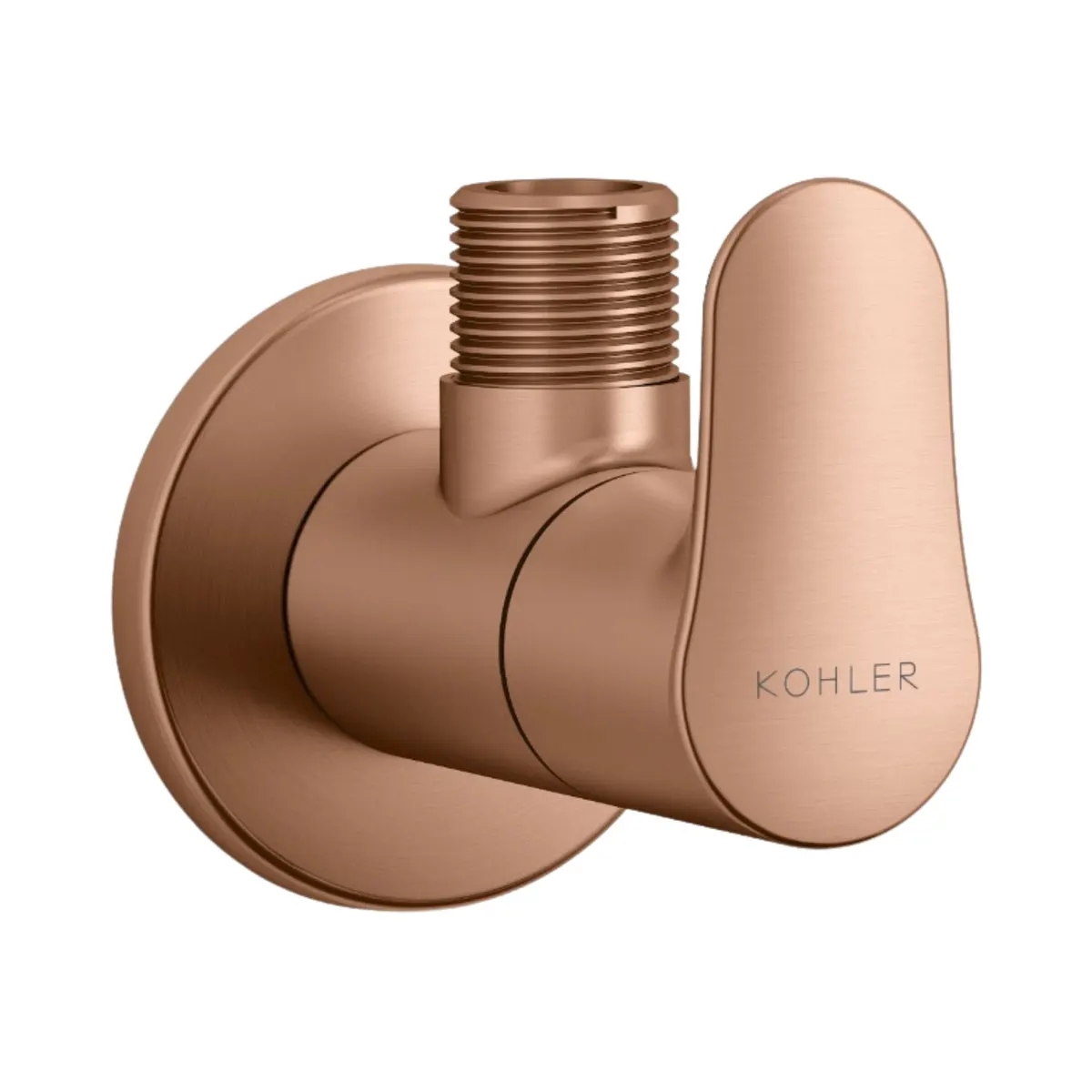 Kohler basin area angle valve july 16086IN-4-BRD 16086IN-4-BRD Brushed Rose Gold - image 1
