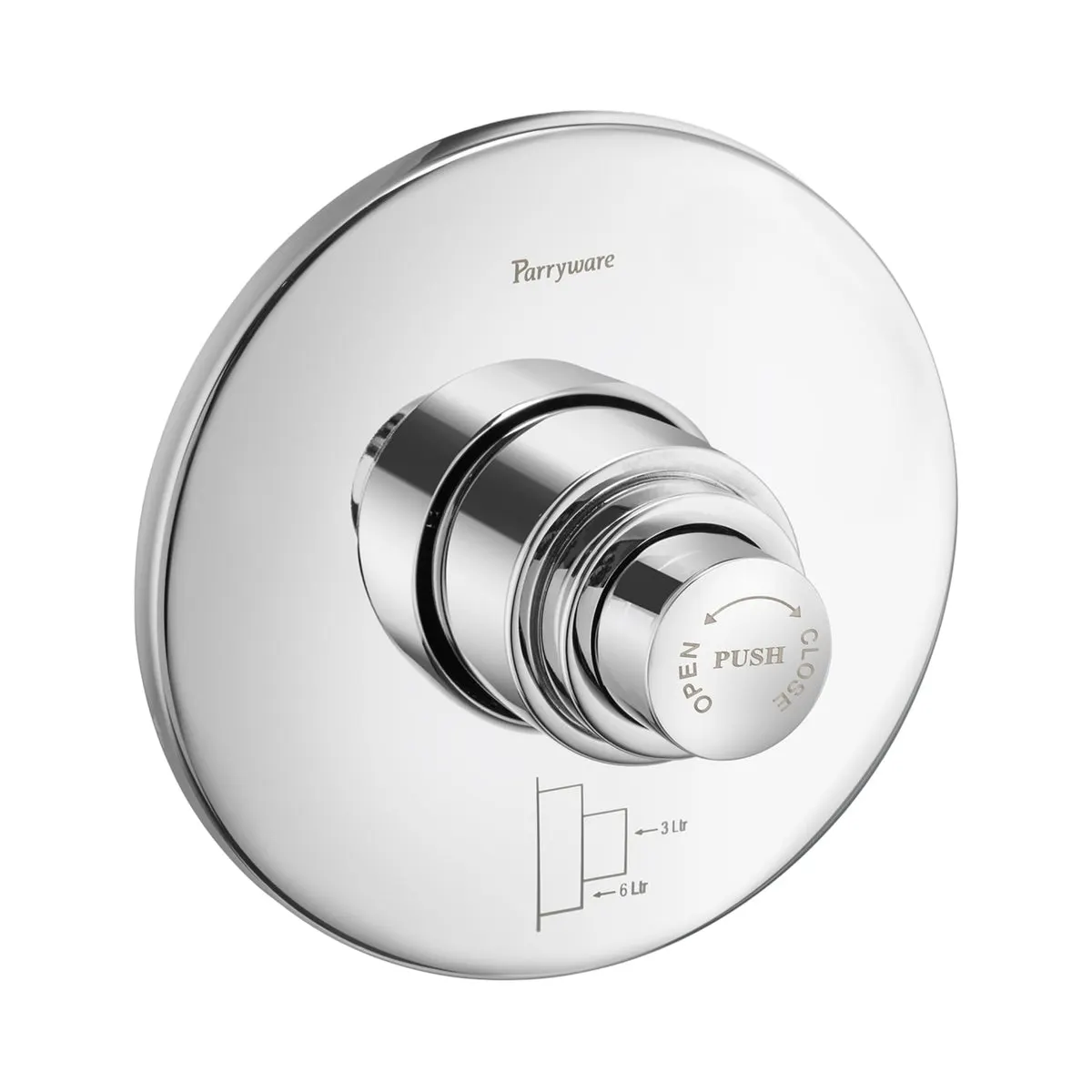 Parryware basin area stop valve T3307A1 T3307A1 Chrome - image 1