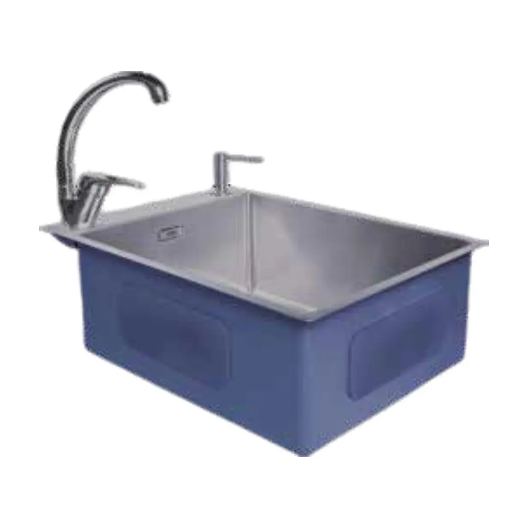 Franke stainless steel sink box deluxe box deluxe bxx 210 110 50 ( 24 x 18 inches ) BXX-210-110-50 Satin - image 1