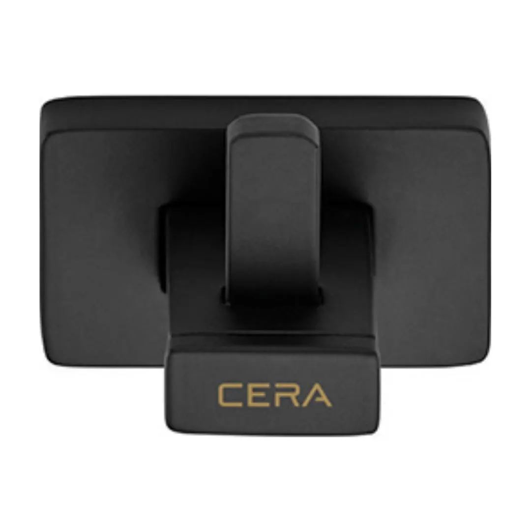 Cera robe hook Bold series F5013108MB F5013108MB Black Matt - image 1