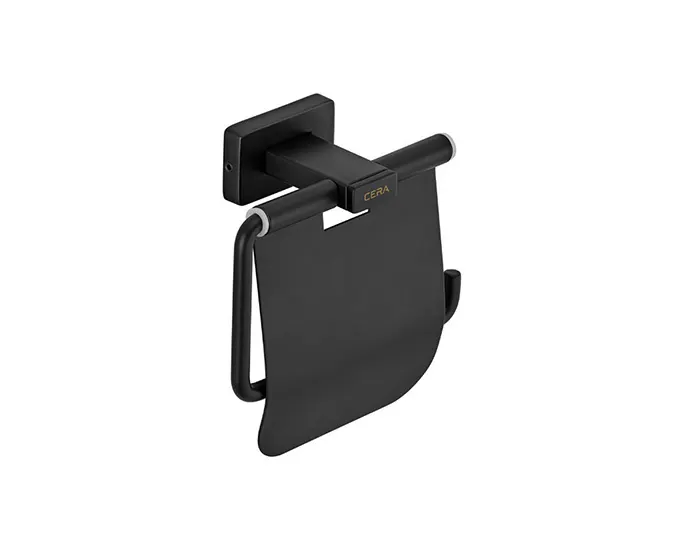 Cera Bold Toilet Roll Holder F5013110MB F5013110MB Matte Black - image 1